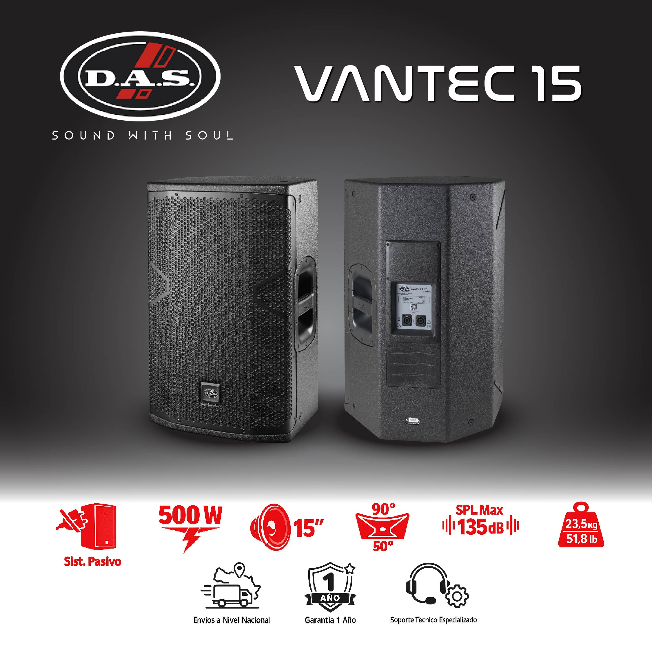 VANTEC 15 DAS
