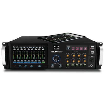 Mezcladora digital rck 22 stm electronics